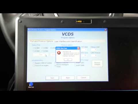 interface not found vcds